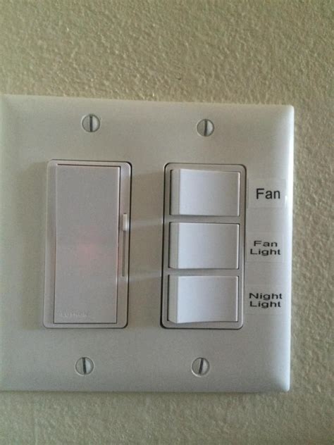 In this means you should revel in your home embellishing ventures. Bathroom Light & Extractor Fan Switch | Bathroom fan light ...