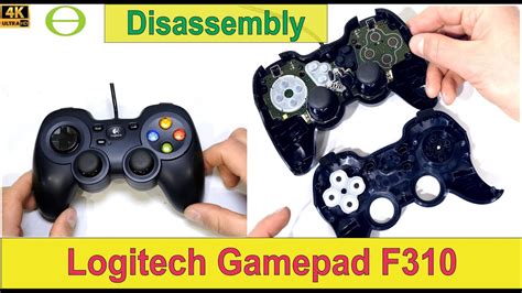 How To Disassemble And Reassemble The Logitech Gamepad F310 Youtube