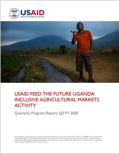 Quarterly Reports Uganda Inclusive Agricultural Markets