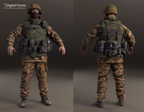 Russian Soldier Raw 3d Scan Data 3d Model Soldier Concept Art