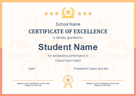 Free School Certificate Template