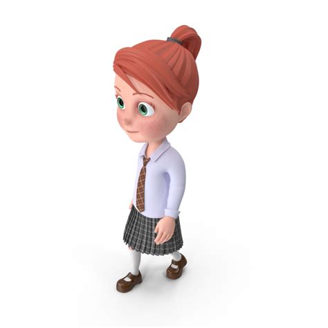 Cartoon Girl Grace Walking Png Images And Psds For Download Pixelsquid
