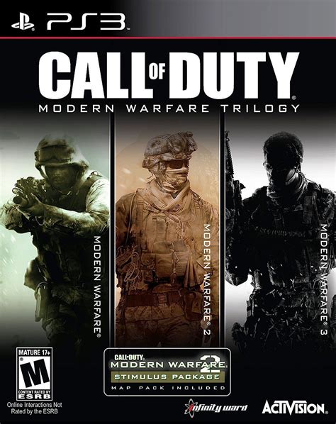 Call Of Duty Modern Warfare Trilogy Collection Ps3 Game Games