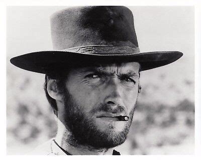 Clint Eastwood The Good The Bad The Ugly Photo Close Up With Cigar EBay