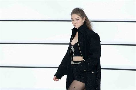 Gigi Hadid Walks Chanel Ready To Wear Fashion Show 2020 Ritzystar