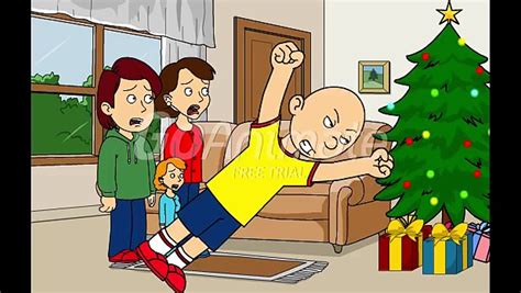 Caillou S Christmas And Gets Grounded Christmas Decorations