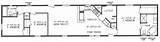 Images of Mobile Home Floor Plans 16 X 80