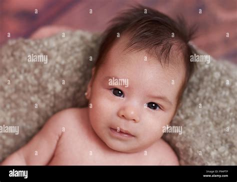 Baby Girl Face Hi Res Stock Photography And Images Alamy