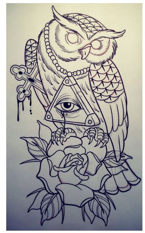 Owl Tattoo Drawings Owl Tattoo Owl Tattoo Design