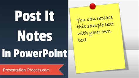 Post It Notes Tutorial In Powerpoint Youtube