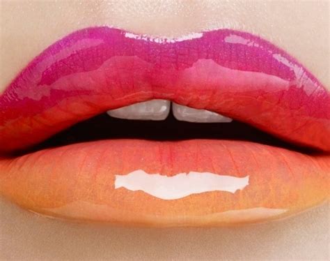 Trendy Girl Nyc Weird Trend Two Tone Lips