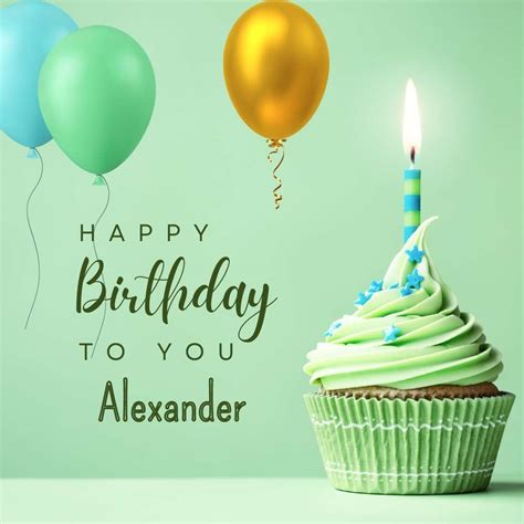 Hd Happy Birthday Alexander Cake Images And Shayari