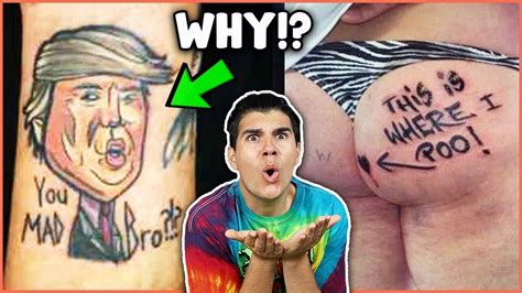 Check spelling or type a new query. Funniest And Dumbest Tattoo Fails Of All Time! - YouTube