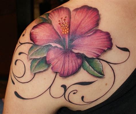 Hibiscus Flowers Female Tattoofemale Tattoos Gallery