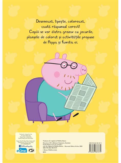 Peppa Pig Familia Peppei Editura Vlad Si Cartea Cu Genius