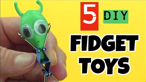 Kids can fidget with one hand while the other is clicking a mouse or flipping pages. 5 NEW DIY FIDGET TOYS you have to make- EASY DIY STRESS ...