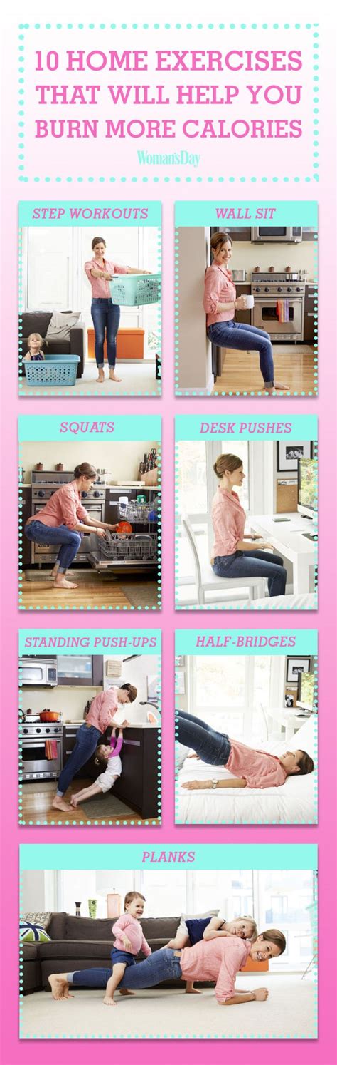7 Simple Home Exercises That Will Help You Burn Major Calories