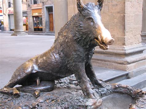 Wild Boar Statue In Florence A Photo On Flickriver