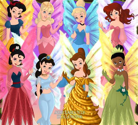 Disney Princess Fairies Part 1 By Cartoon Girl 2010 On Deviantart