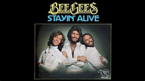 bee gees stayin alive original 1977 youtube