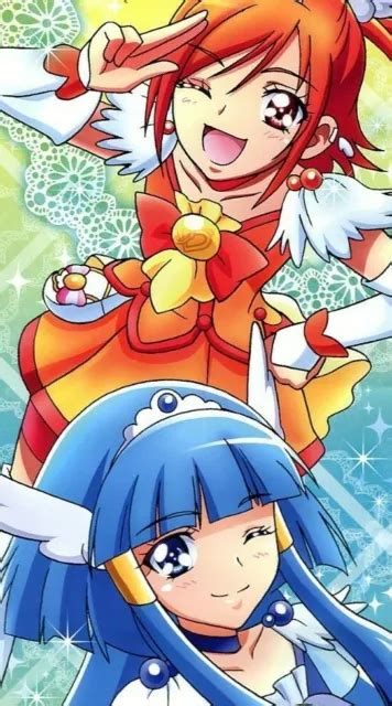 Poster Smile Precure Pretty Cure Glitter Force Anime Aoki Reika Chloe Hino Akane Eur