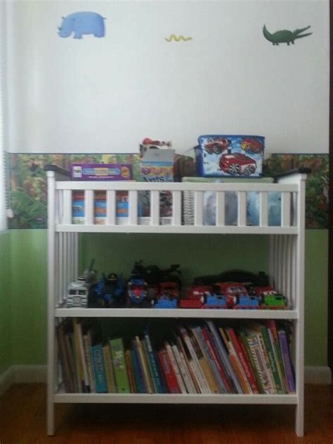 Repurpose Changing Table Ideas Changing Table Repurposed As Book And