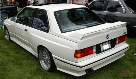 1988 E30 M3 32l Alpine White Clean Title