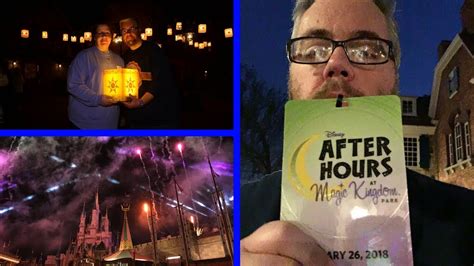 Disney After Hours Magic Kingdom Special Event Youtube