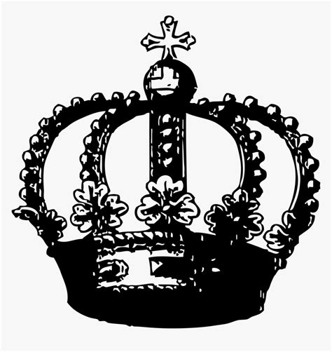 Detail Queen Crown Clipart Black And White Koleksi Nomer 34