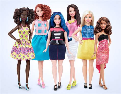 Barbie With New Body Types And Skin Tones Popsugar Moms