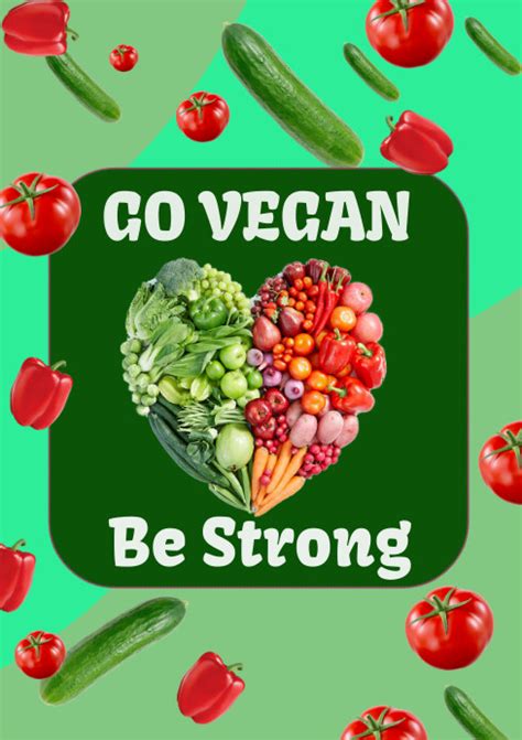 Vegan Poster Event Poster Template Postermywall