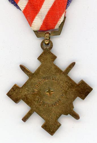 Vietnam Republic Staff Service Medal 2cl Vietnamese Made Floyds