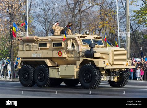 Cougar Mrap Infantry Mobility Vehicle December 1st Parade On Romania