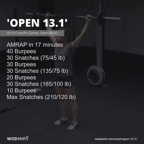 Open 131 Wod