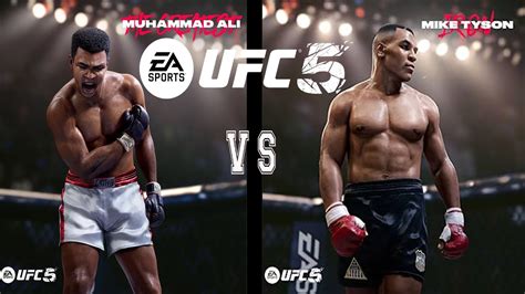 Mike Tyson Vs Muhammad Ali Ufc 5 Youtube