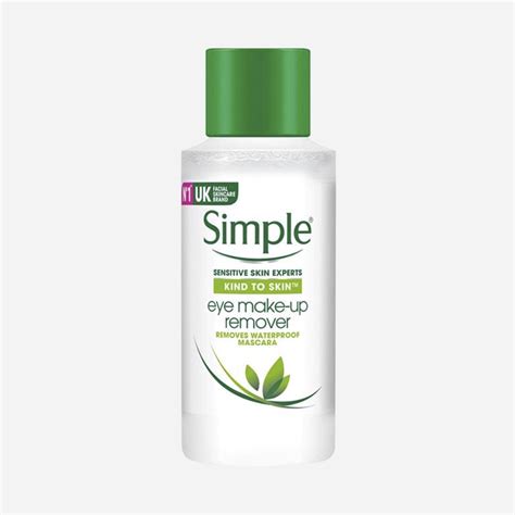 Simple Kind To Eyes Make Up Remover 50ml Removes Waterproof Mascara