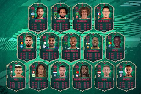 Premier league 20/21 20 muhtemel maç. FIFA 20 Shapeshifters Team 1 Players Revealed Including ...