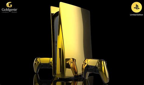 Gold Playstation Ps5 High Resolution Images Goldgenie