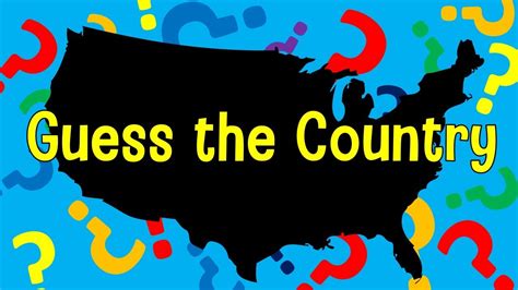 Can You Name The Country Guess The Country Quiz Youtube