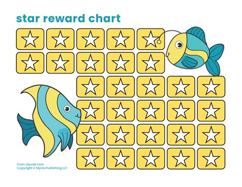 Printable Stars For Reward Charts Customize And Print