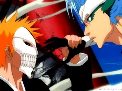 Ichigo Kurosaki Vs Grimmjow Jaegerjaquez Anime Bleach Anime Anime Fight