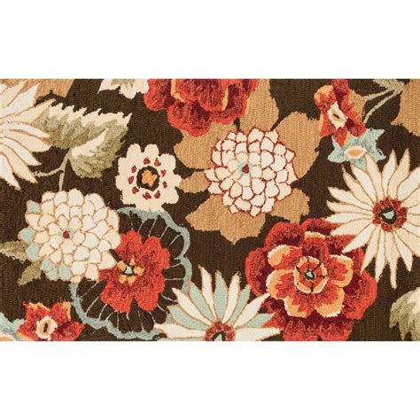 Maybe you would like to learn more about one of these? Summerton Brown Floral Rug, 2'3" x 3'9" | Floral rug ...