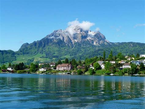 Lucerne Lake Lucerne Region Lake Switzerland Natural Landmarks