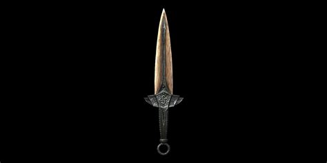Skyrim Fan 3d Prints Beautiful Dragonbone Dagger