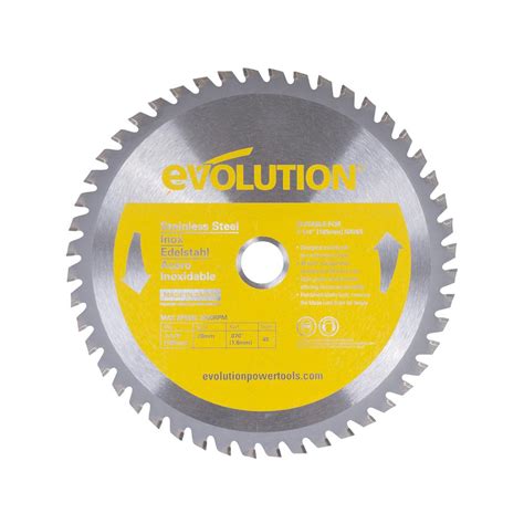 Evolution Power Tools 7 14 In 48 Teeth Stainless Steel Cutting Saw