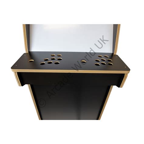 2 Player 24 Upright Arcade Cabinet Flat Pack Kit Black Arcade World Uk