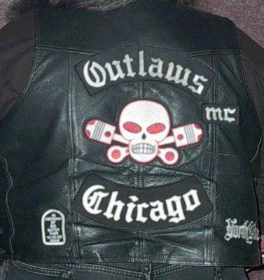 In 1995, the club's chicago chapter was split into three groups: Gangsters Out Blog: Outlaws