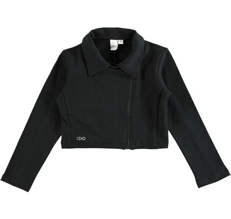 Elegante giacchetto modello chiodo per bambina da 6 a 16 anni iDO ...