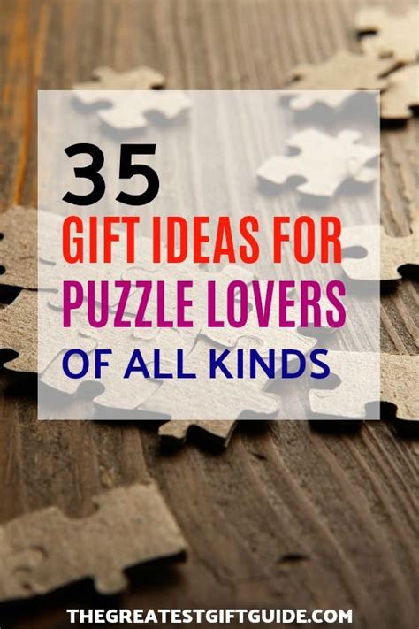 Shop for the perfect crossword lover gift from our wide selection of designs, or create your own personalized gifts. Best Gifts For Puzzle Lovers | Puzzles gifts, Unique gifts ...