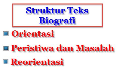 Mengenal Teks Biografi Pengertian Ciri Struktur Unsur Dan Contohnya